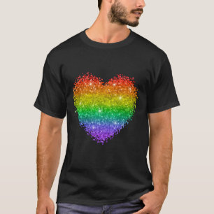 Camiseta Arco-Íris Brilhante