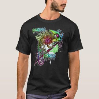 Camiseta Arco-Íris Chameleon Skeleton