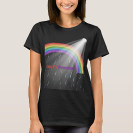 Camiseta Arco-Íris da Promessa de Deus