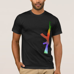 Camiseta Arco-íris de AK47