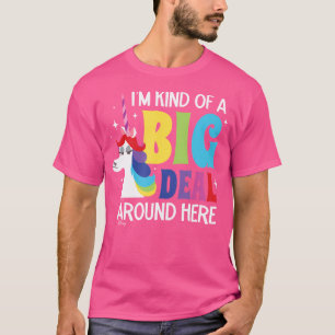 Camiseta Arco-íris de Dentro Para Fora Unicórnio Meio Que U