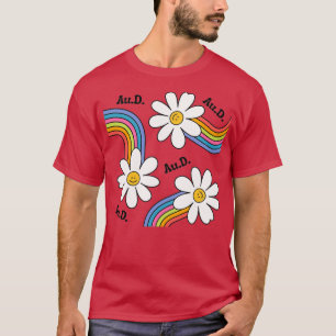 Camiseta Arco-Íris de Energia da Flor AuD
