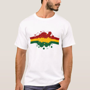 Camiseta Arco-íris de Rasta