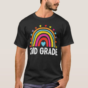 Camiseta Arco-Íris De Segundo Grau De Volta Ao Grau De segu