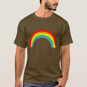 Camiseta Arco-íris do delírio de Kawaii