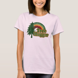 Camiseta Arco-íris do Hippie de Hugger da árvore