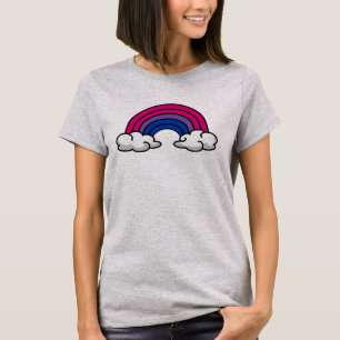 Camiseta Arco-íris do Orgulho Bissexual