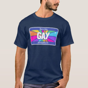 Camiseta Arco-Íris do Orgulho LGBTQ do Mês do Orgu