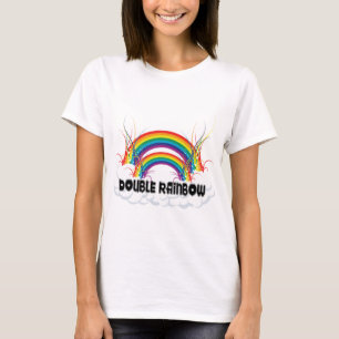 CAMISETA ARCO-ÍRIS DOBRO
