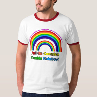 Camiseta Arco-íris dobro