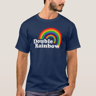 Camiseta Arco-íris dobro