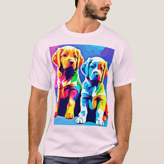 Camiseta Arco-Íris - Duo Reproduzível (Frente)