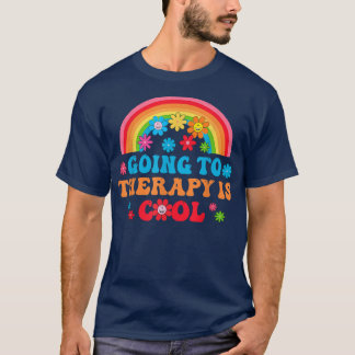 Camiseta Arco-Íris em Terapia Legal Sensibilização para a S