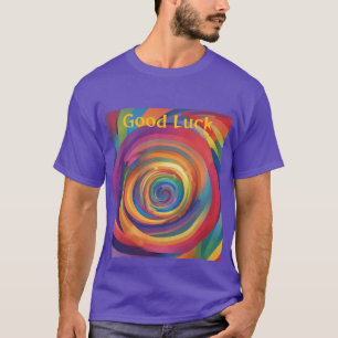 Camiseta Arco-Íris Espírito de Sorte Boa Sorte