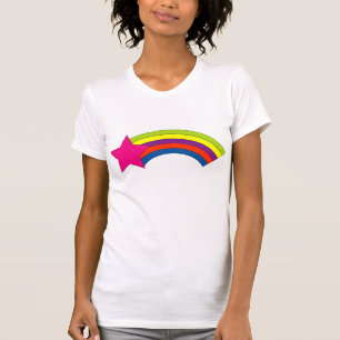 Camiseta arco-íris estrela