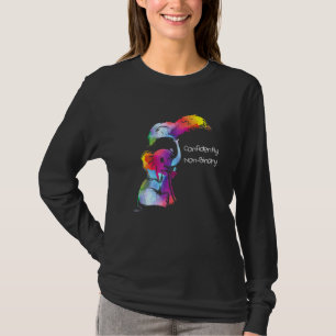 Camiseta Arco-Íris Genderflexível Confidencial