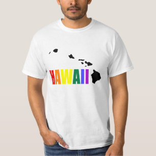 Camiseta Arco-Íris Havaiano 2