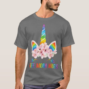 Camiseta Arco-Íris LGBT Lésbica do Unicorn Orgulho gay 