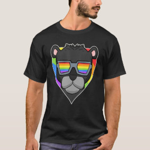 Camiseta Arco-Íris LGBT orgulho gay - Pantera negra - Ouvid
