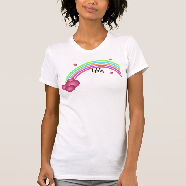 Camiseta Arco-íris LGBTQ (Frente)
