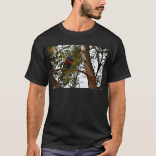 CAMISETA ARCO-ÍRIS LORIKEET QUEENSLAND RURAL AUSTRÁLIA