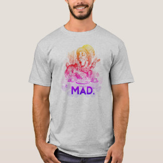 Camiseta Arco-Íris Mad Hatter Masculino