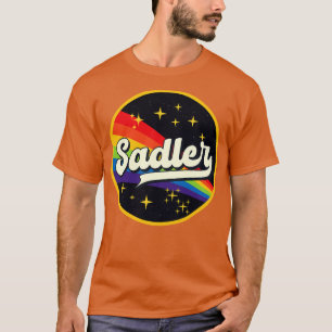 Camiseta Arco-Íris Mais Adolescente No Estilo De Vintagem E