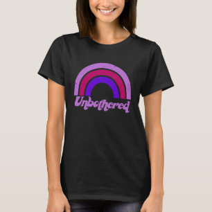 Camiseta Arco-Íris multicolorido sem problemas G
