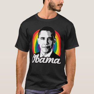 Camiseta Arco-íris Obama