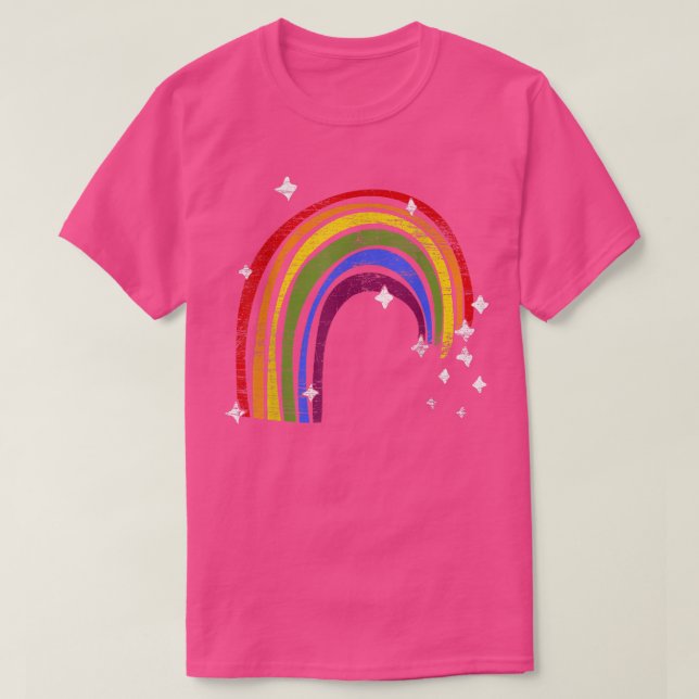 Camiseta Arco-íris Orgulho gay Mês Fila LGBTQ  (Frente do Design)
