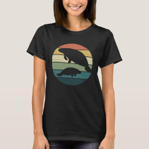 Camiseta Arco-Íris Retroativo para Flórida Manatee
