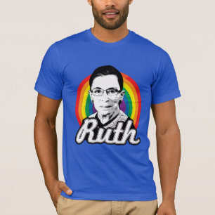 Camiseta Arco-íris Ruth 2016 - Ruth Bader Ginsburg - LGBT -