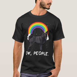 Camiseta Arco-íris Schipperke Ew Pessoas Unicórnio Cachorro