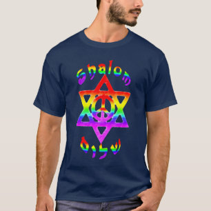 Camiseta Arco-íris Shalom