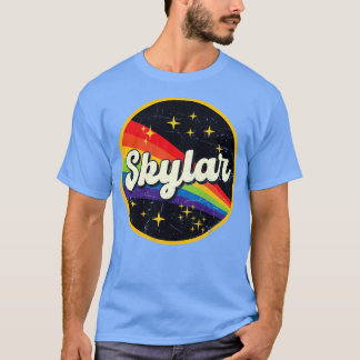 Camiseta Arco-Íris Skylar No Estilo De Grunge Da Vintage Es