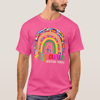 Camiseta Arco-Íris Todos os Países Sinalizam Heri Nacional 
