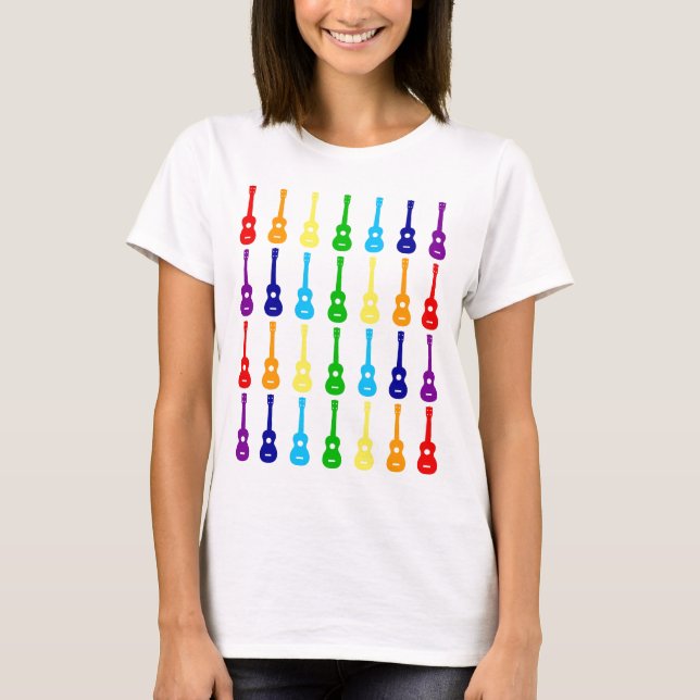 Camiseta Arco-íris Ukes (Frente)