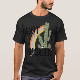 Camiseta Arco-Íris Vintage não é um cacto macho