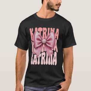 Camiseta Arco Katrina Coquete Rosa Avó Fofo Dia das Mães