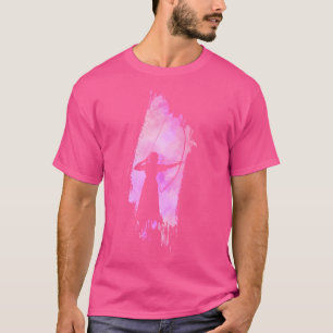 Camiseta Arco Kyudo Yumi Silhueta Arquearia Japonesa