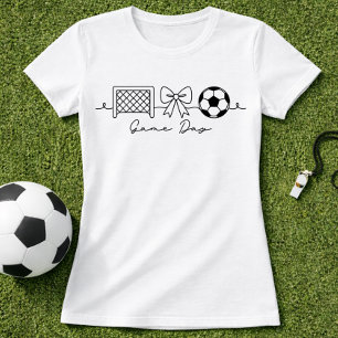 Camiseta Arco Mínimo de Dia de Jogo de Futebol