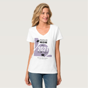 Camiseta Arco Moderno Roxo Personalizado Formando Mãe Orgul