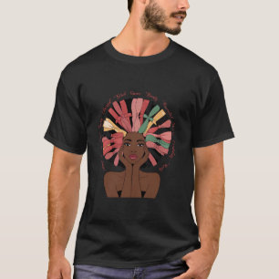Camiseta Arco negro mês de história africana Americano