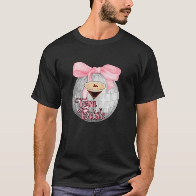 Camiseta Arco Rosa Coquette da Equipe Martini Ball Ba (Frente)