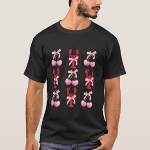 Camiseta Arco rosa Crawfish Crawfish y2k Clean Girl Aes