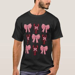 Camiseta Arco rosa-rosa-branca, lagosta-lama-lenha-limpa