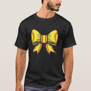 Camiseta Arco Softball Coquette Soft Girl Era Baseball Sist