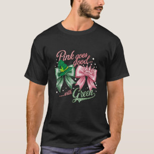 Camiseta Arco Verde Bruxa Rosa Arco Coquete Príncipe