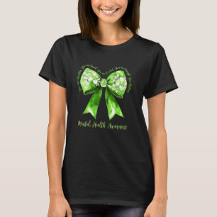 Camiseta Arco Verde Coquette Apoia Saúde Mental do Guerreir