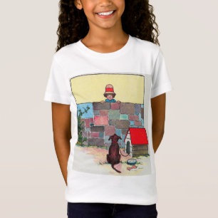 Camiseta Arco-wow-wow! De quem és tu? Nursery Rhyme